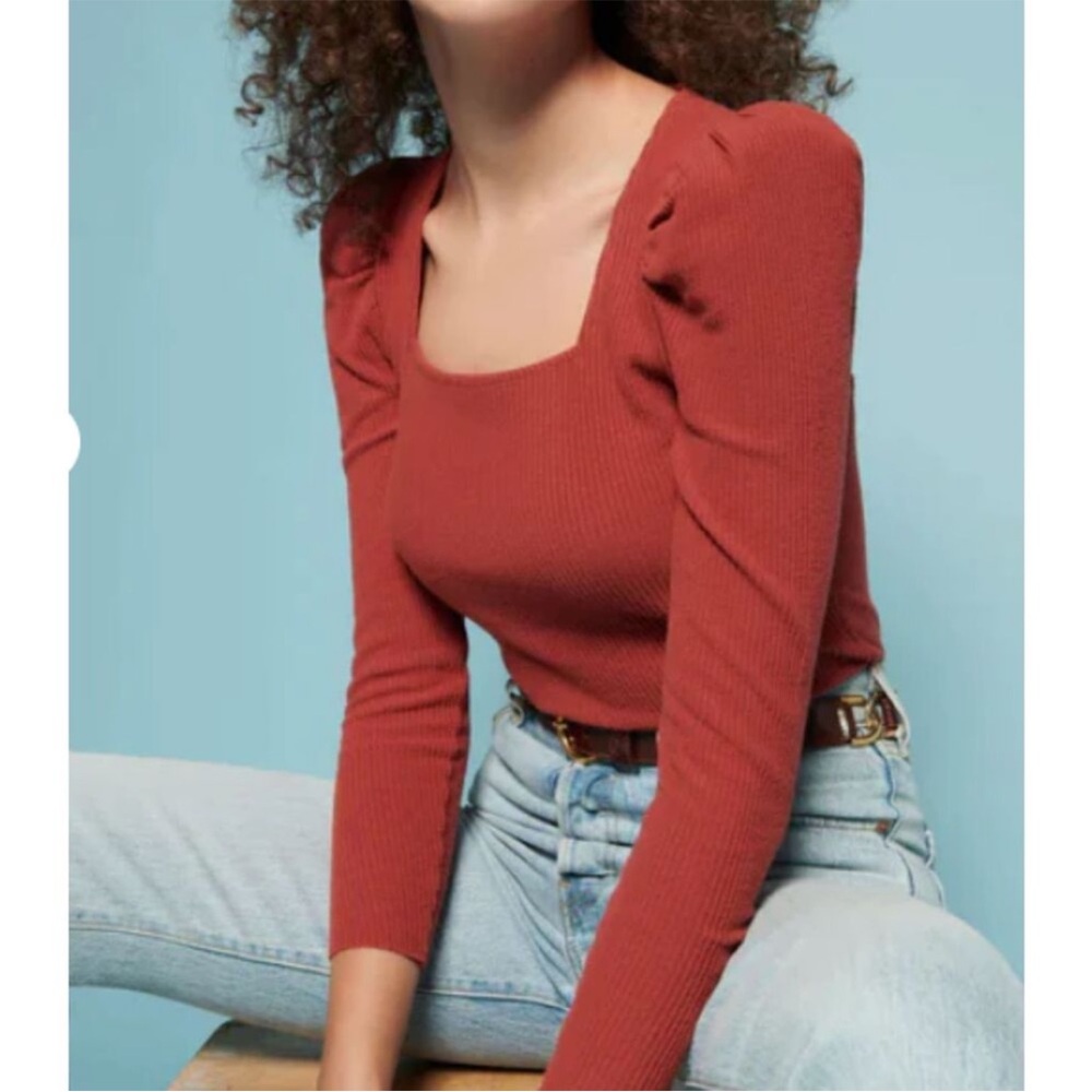 Nation LTD Leighton Top, Brick House Square Neck Size Medium $148